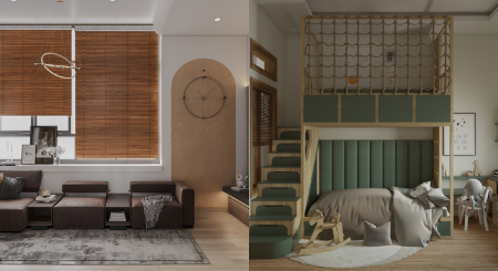 thiết kế nội thất nhà phố