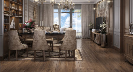 Thiết kế nội thất tân cổ điển - Sự giao thoa của quá khứ và tương lai