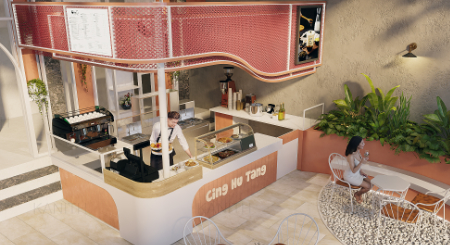 Cải tạo quán trà sữa