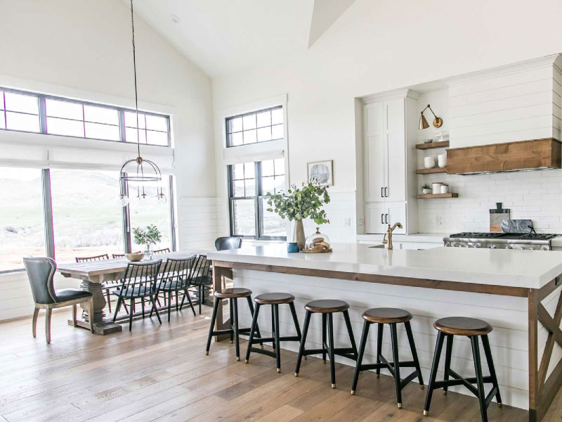 Phong cách Farmhouse trong nội thất | Sự mộc mạc là điểm nhấn